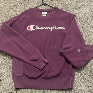 Champion crew neck hoodie